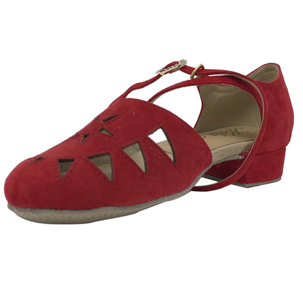 New Princess Red Suede 1